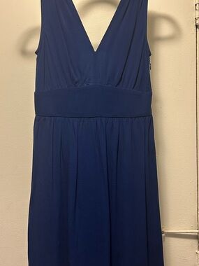 Sessun vintage Magic midi dress -  Deep Cobalt Blue